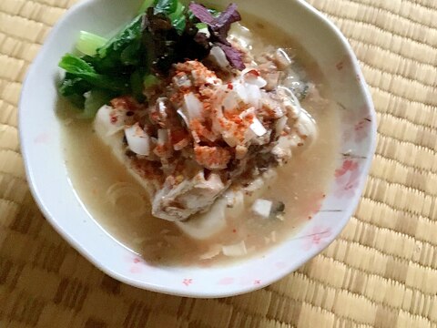 鯖缶やっこ。